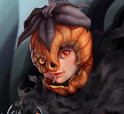 A realistic bust commission